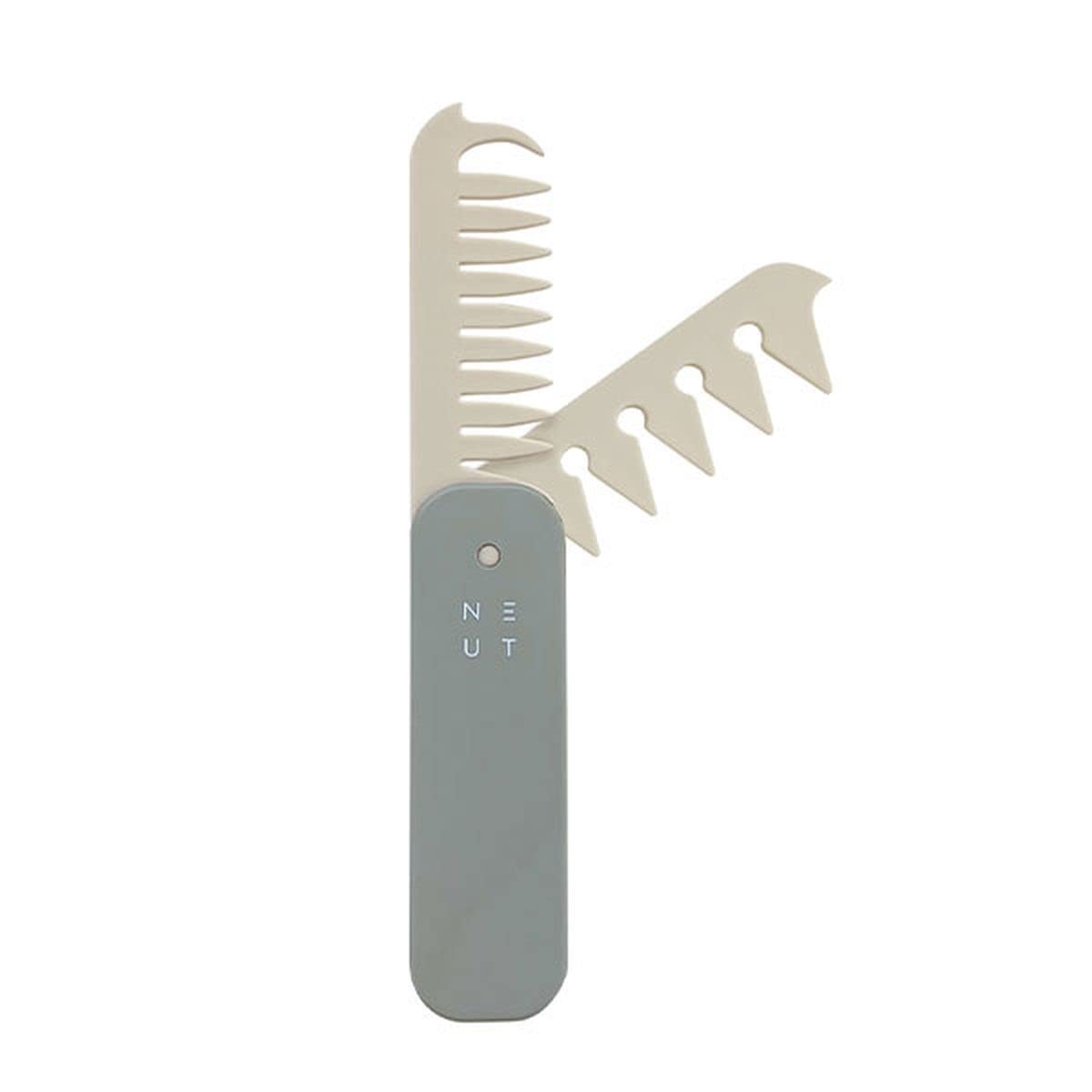 NEUT 3WAY Volume Comb for Effortless Styling in Gray