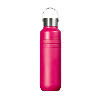 Le Creuset Stainless Steel Bottle 500ml Vacuum Insulated Berry Color