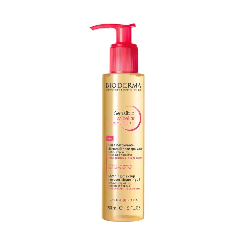 BIODERMA Micellar Cleansing Oil 150mL Fragrance-Free for Sensitive Skin