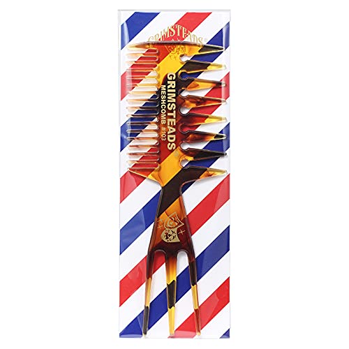 GRIMSTEADS Mesh Comb for Barbershop and Salon Use