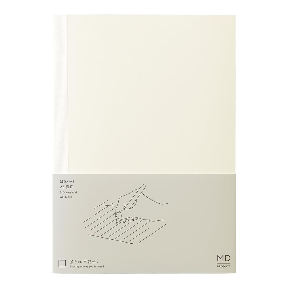 DESIGNPHIL MD Notebook B5 Wide Rule 15385006 for Creative Writing
