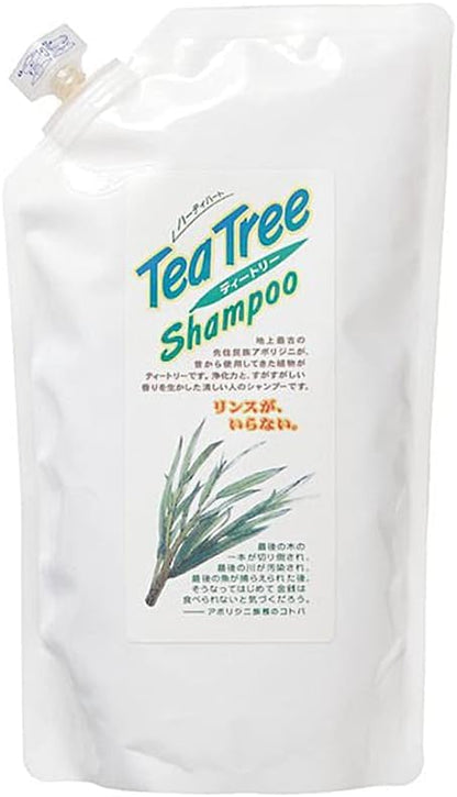 Hearty Heart Tea Tree Shampoo 420ml Sulfate-Free Non-Silicone