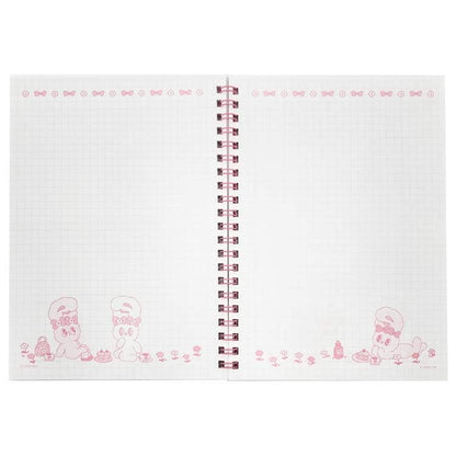 Marimocraft Estar Bunny A5 Ring Notebook Pink 148x210mm