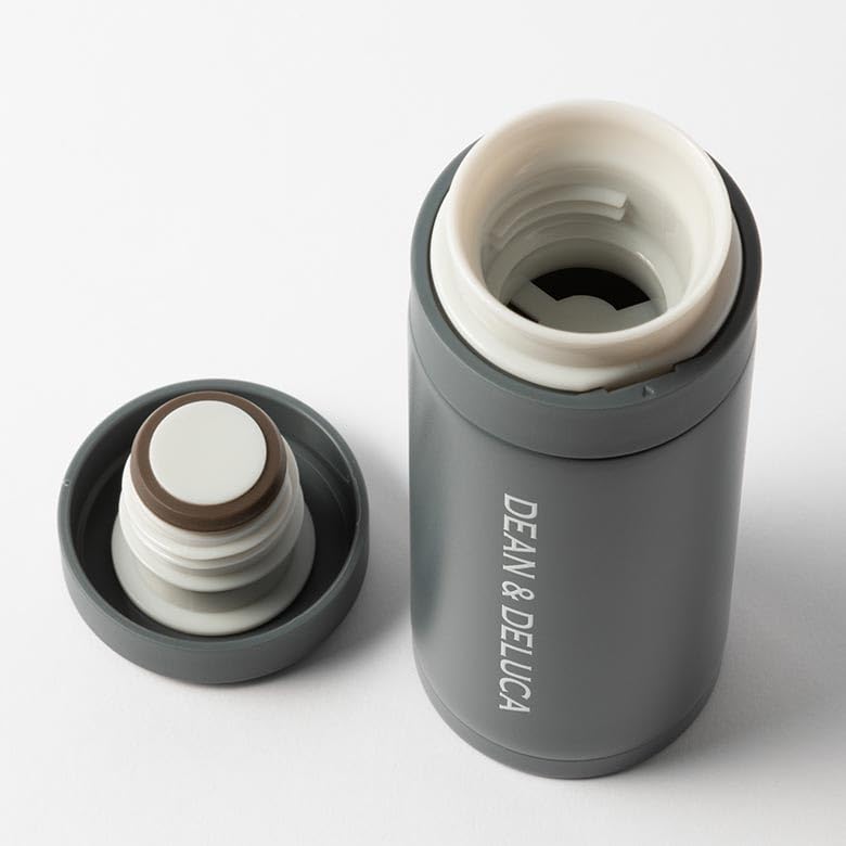 DEAN &amp; DELUCA Ceramic Coated Screw Bottle Gray 200ml