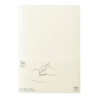 DESIGNPHIL MD Notebook A5 Unruled 15384006 for Creative Note-Taking
