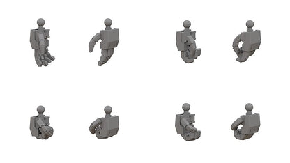 GOOD SMILE COMPANY MODEROID Titanomachia T Hand Set Assembly Model