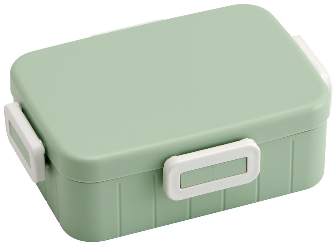 Skater Lunch Box with 4 Locking Mechanisms 650ml in Dusty Green