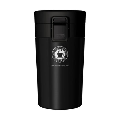 Asvel Stainless Steel Vacuum Insulated Travel Tumbler 290ml Black