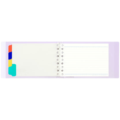 Maruman Loose Leaf Binder Mini Size Light Purple