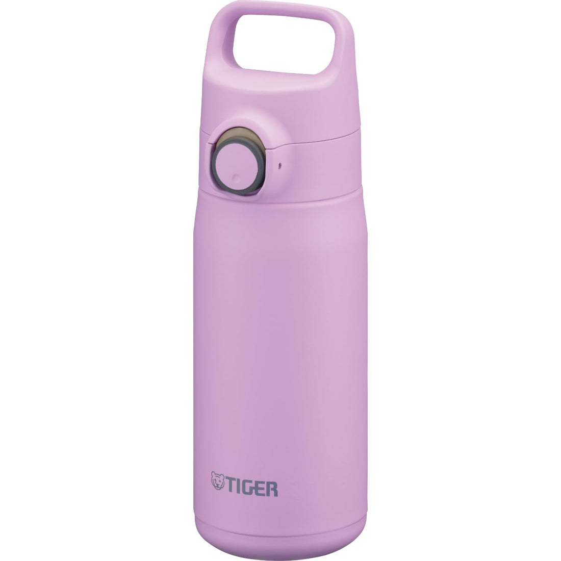 TIGER Stainless Steel Water Bottle 500ml with One-Push Lid