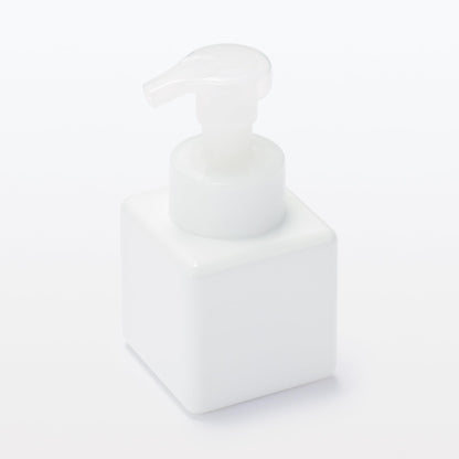 MUJI PET Refill Bottle Foam Type White 250ml for Japanese Skincare