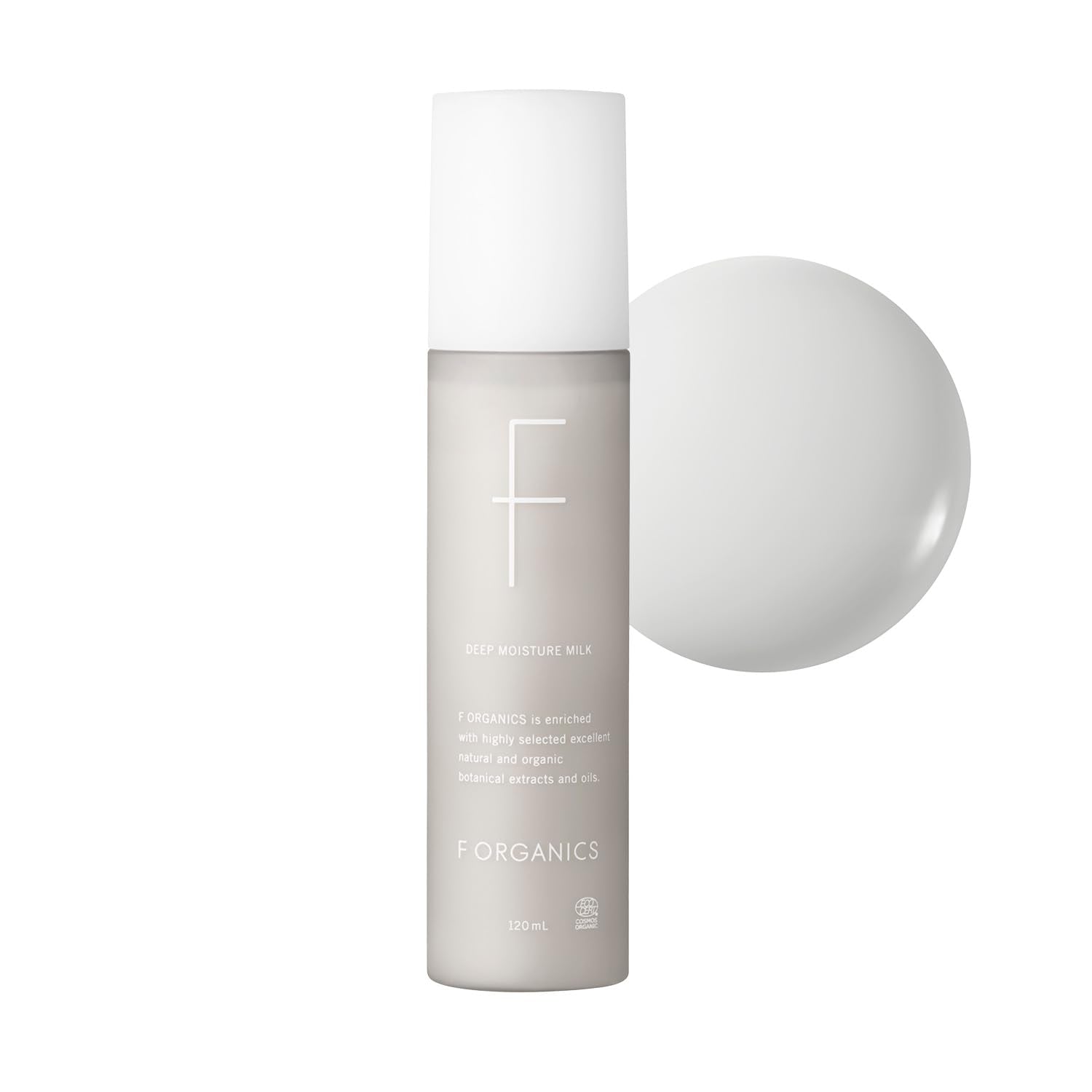 F organics Deep Moisture Milk 120ml Hydrating Lotion for Japanese Skincare