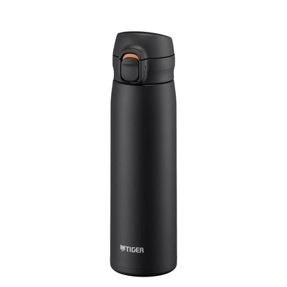 TIGER Stainless Steel Water Bottle 500ml with One-Push Lid