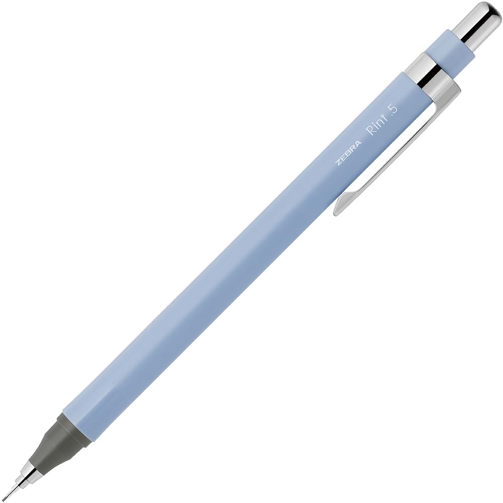 Zebra Mechanical Pencil Rinto 0.5mm Sky Blue Barrel