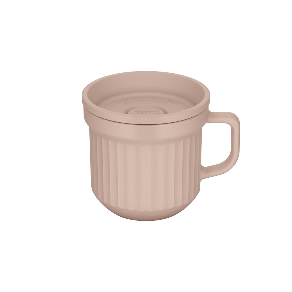 THERMOS Soup Mug 220ml Almond Beige for Japanese Cuisine