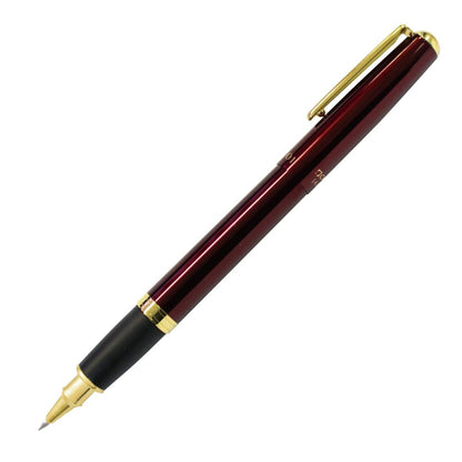 Auto Water-Based Ballpoint Pen Gold Parts Model CR01G Wine