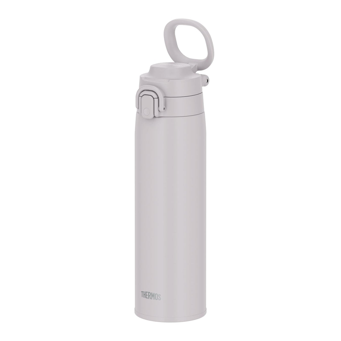 THERMOS Vacuum Insulated Portable Mug with Carry Loop, Light Gray 750ml