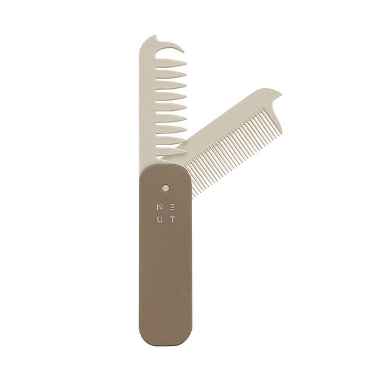 Phantom Cables 3-Way Styling Comb for Straight Looks Gray
