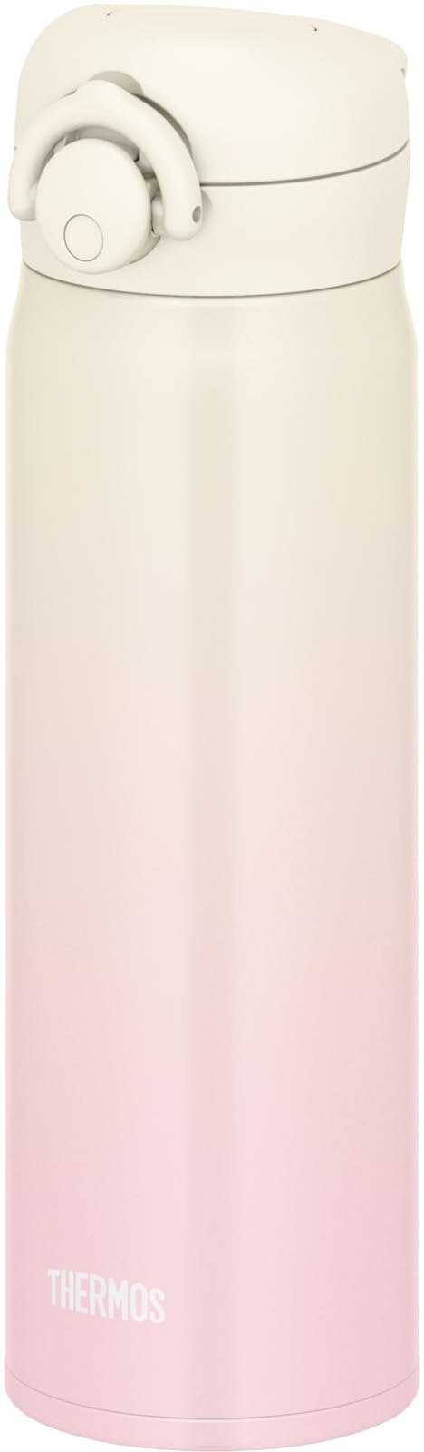 THERMOS Vacuum Insulated Travel Mug 500ml Ivory Pink Lightweight Design