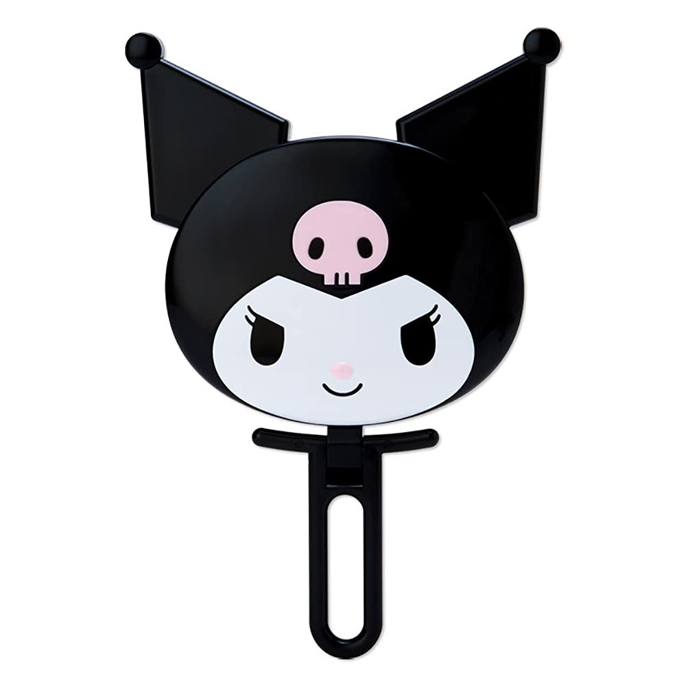 SANRIO Kuromi Face-Shaped Hand Mirror 16.1x1.3x23.4cm