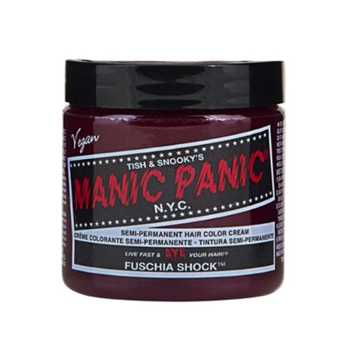 MANIC PANIC Color Cream Fuchsia Shock 4 oz Hair Dye