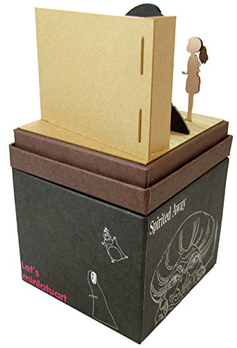 Sankei Studio Ghibli Mini Chihiro and No-Face Paper Craft Model