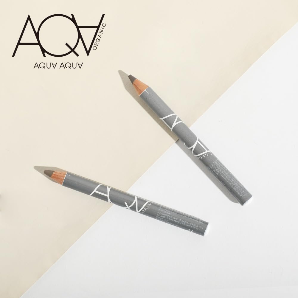AQUA･AQUA Organic Eyebrow 02 Brown Beige for Natural Definition