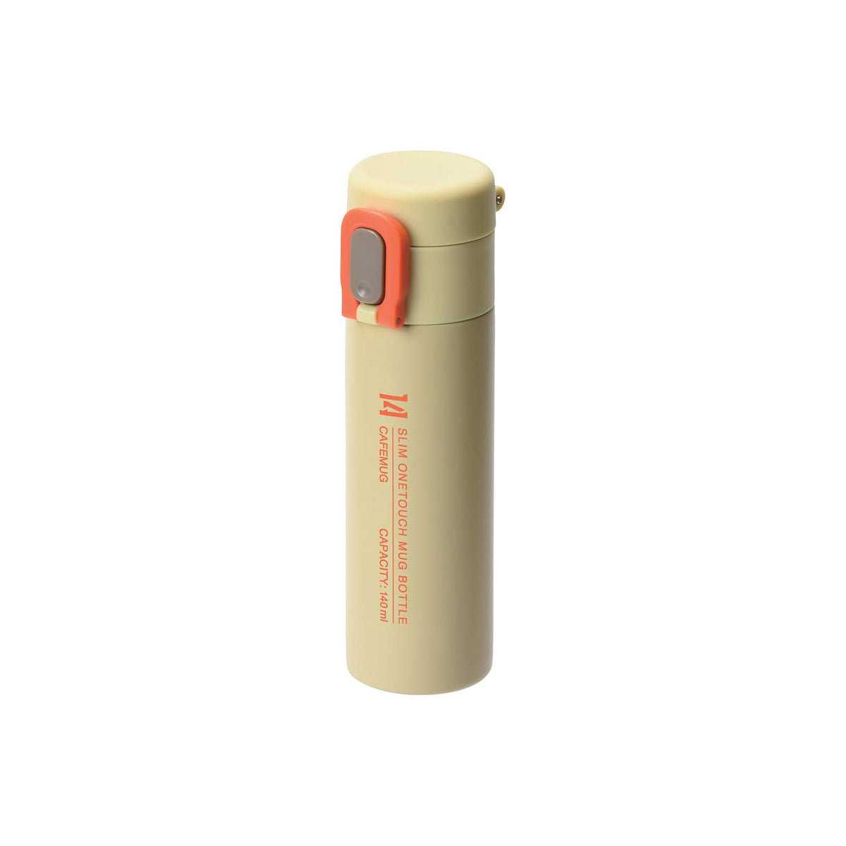 Paarukinzoku Slim Water Bottle 140ml with One-Touch Lid