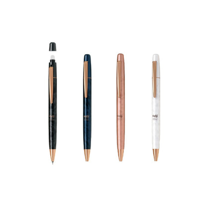 PILOT Friction Point Knock Biz Ballpoint Pen 0.4mm Marble Black