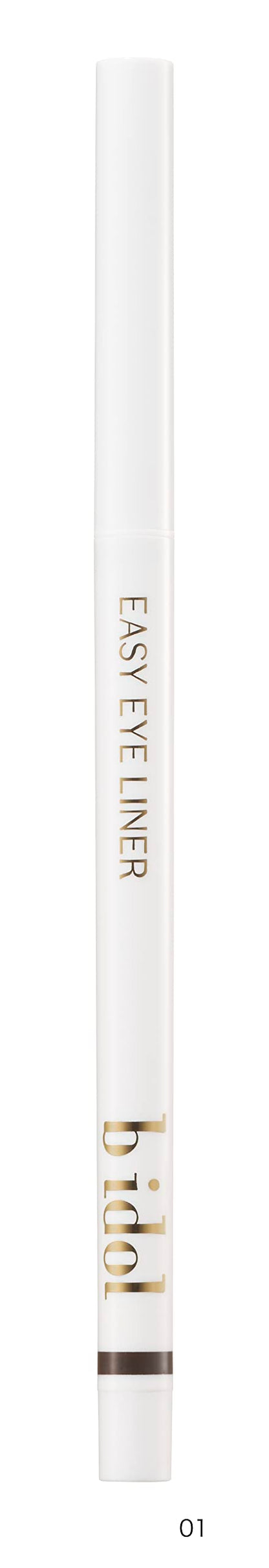 b idol Easy Eye Liner R Waterproof Gel Liner in Black