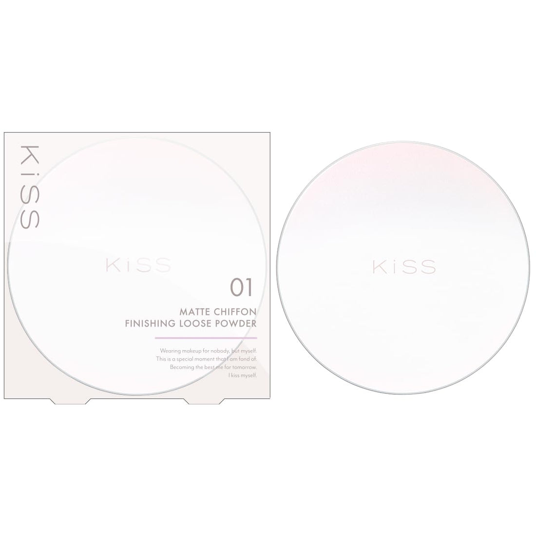 kiss Matte Shifon Finishing Loose Powder 14g for a Flawless Finish