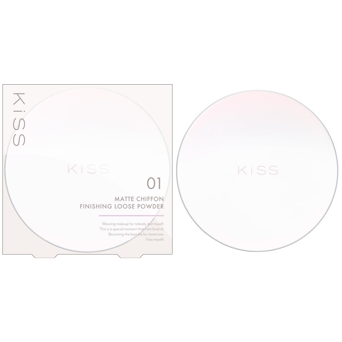 kiss Matte Shifon Finishing Loose Powder 14g for a Flawless Finish