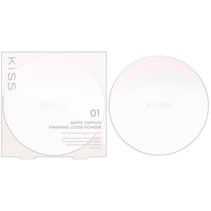 kiss Matte Shifon Finishing Loose Powder 14g for a Flawless Finish