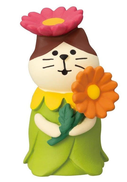 Decole Flower Nyan Cat Gerbera Collectible Figure 2.8cm