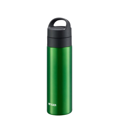 TIGER Stainless Steel Water Bottle 480ml with Handle for Easy Carrying