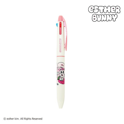 Epoch Chemical Multi-Color Pen Estabunny 3 Colors Pink