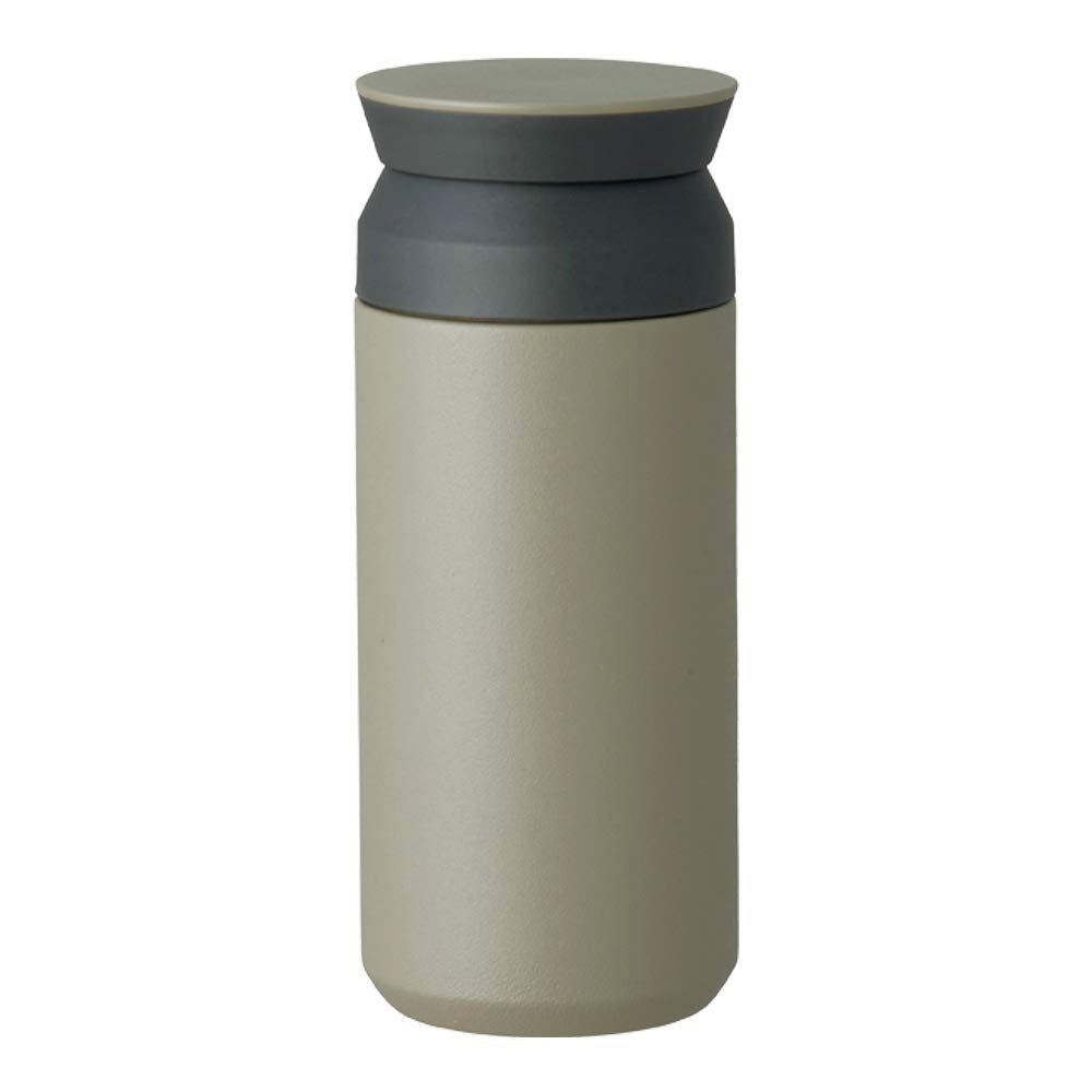 KINTO Travel Tumbler 350ml with Double Wall Insulation in Khaki
