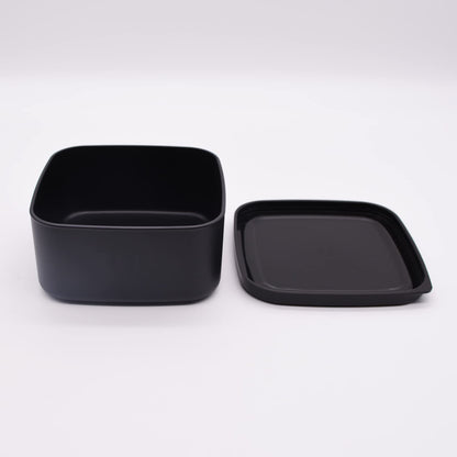 Mitani Bento Box Food Container 350ml Black Japanese Craftsmanship