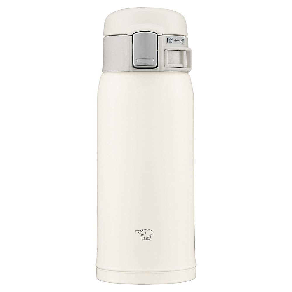 ZOJIRUSHI Stainless Steel Mug 360ml Lightweight One-Touch Design