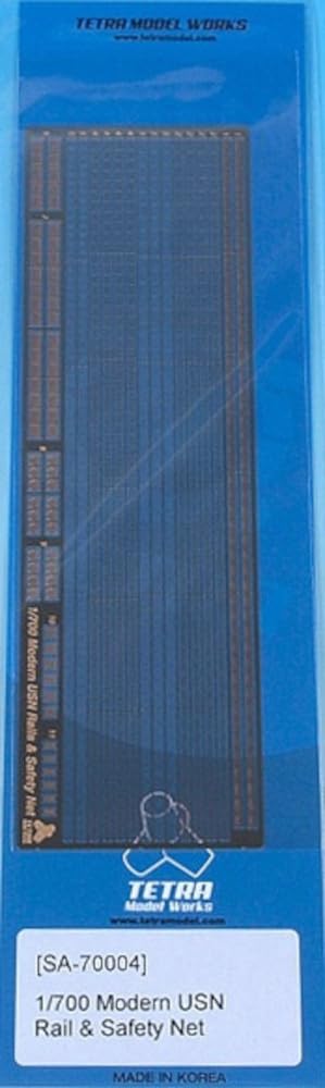 Tetra Model 1/700 Scale Safety Net and Handrail Parts for Model Kits