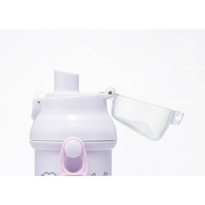 Skater Kids Water Bottle 480ml Easy Sip Plastic Made in Japan