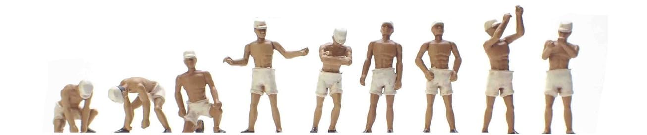 Beaver Corporation 1/72 Japanese Navy Maintenance Personnel Figure Set of 18