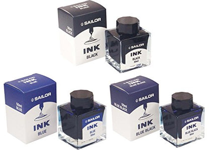 Sailor Fountain Pen Ink Bottle 50ml Blue for Smooth Writing