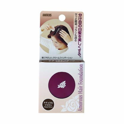 Amoros Hair Foundation A Natural Brown 5g for Effortless Coverage