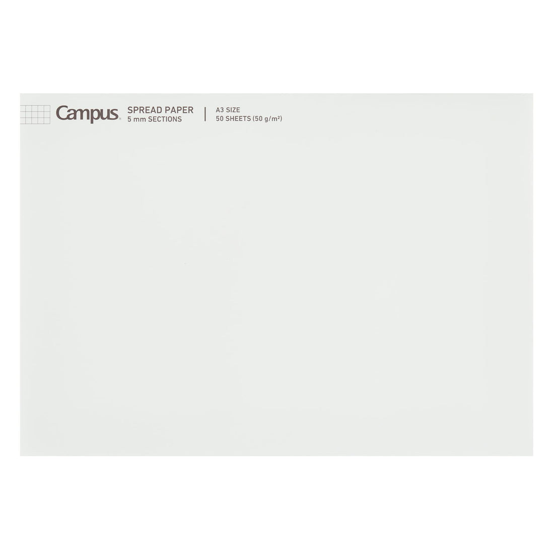 KOKUYO A3 Campus Spread Paper 50 Sheets 5mm Grid