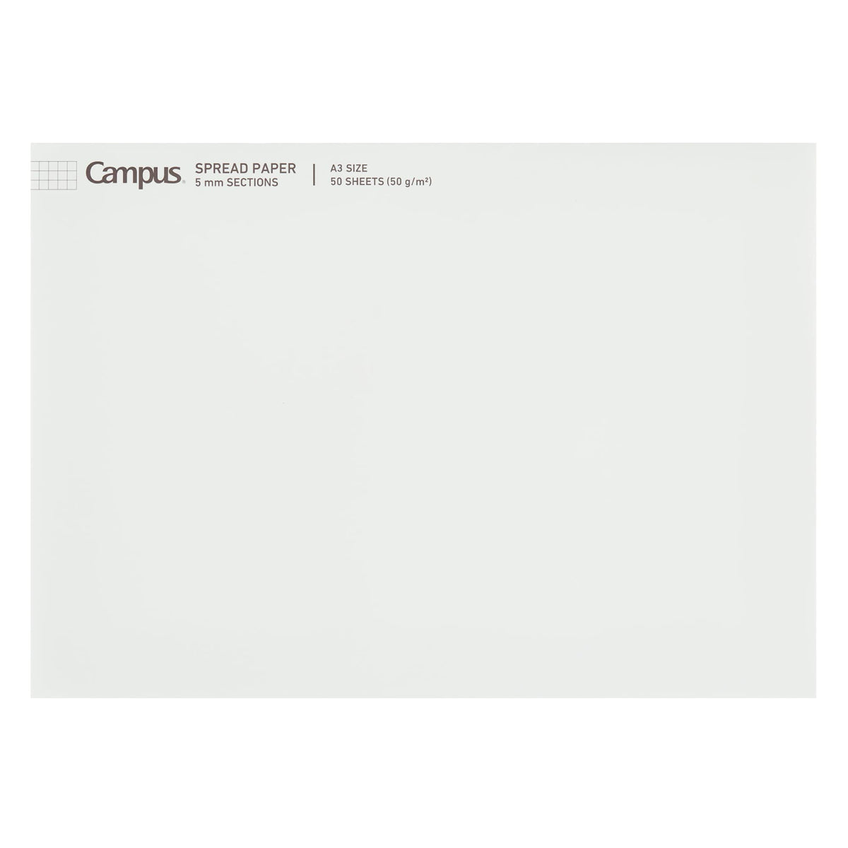 KOKUYO A3 Campus Spread Paper 50 Sheets 5mm Grid