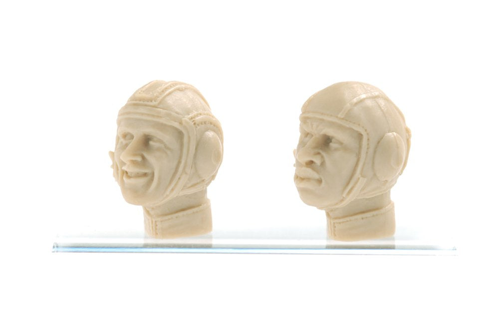 Brick Works 1/20 Scale Model Head Parts Set Garcia Sergeant &amp; Big Man