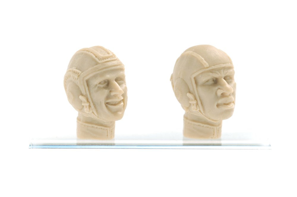 Brick Works 1/20 Scale Model Head Parts Set Garcia Sergeant &amp; Big Man