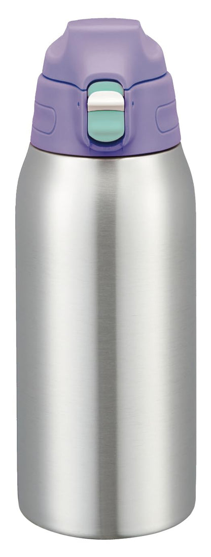 Peacock 800ml Stainless Steel Vacuum Insulated Water Bottle with Pouch