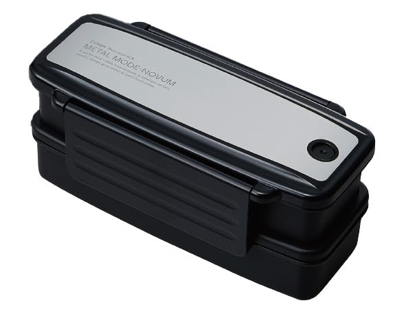 OSK Two-Tier Lunch Box with Divider Metal Mode 400ml 460ml